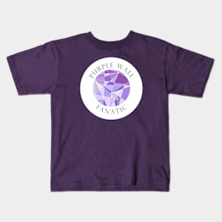 Purple Wall Fanatic Kids T-Shirt